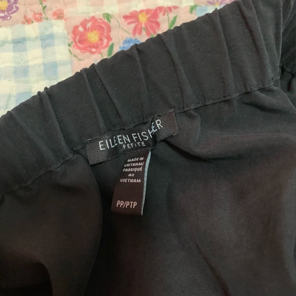 Eileen Fisher Sandwashed Tencel A-Line Skirt - Picture 3 of 4